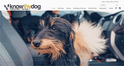 Desktop Screenshot of knowthydogtraining.com