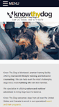 Mobile Screenshot of knowthydogtraining.com